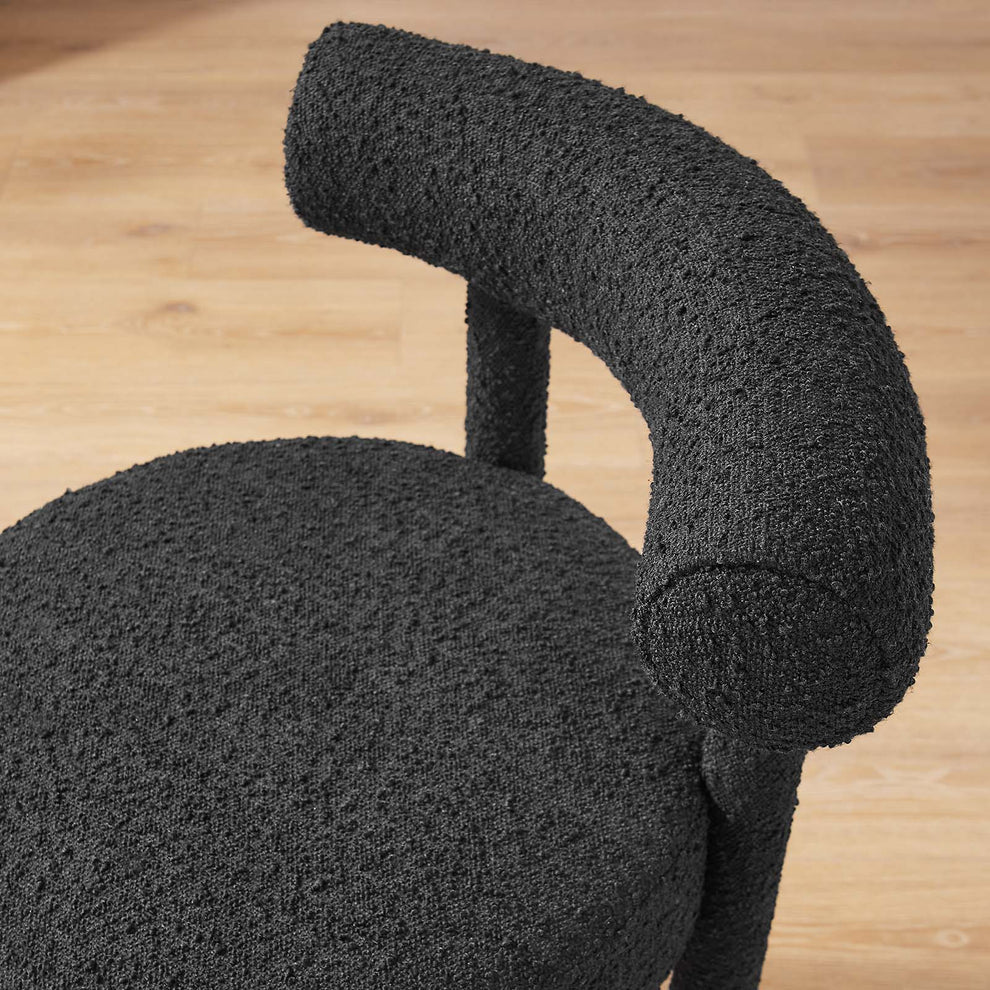 Toulouse Boucle Fabric Counter Stool By Modway - EEI-6383 | Counter Stools | Modishstore - 1