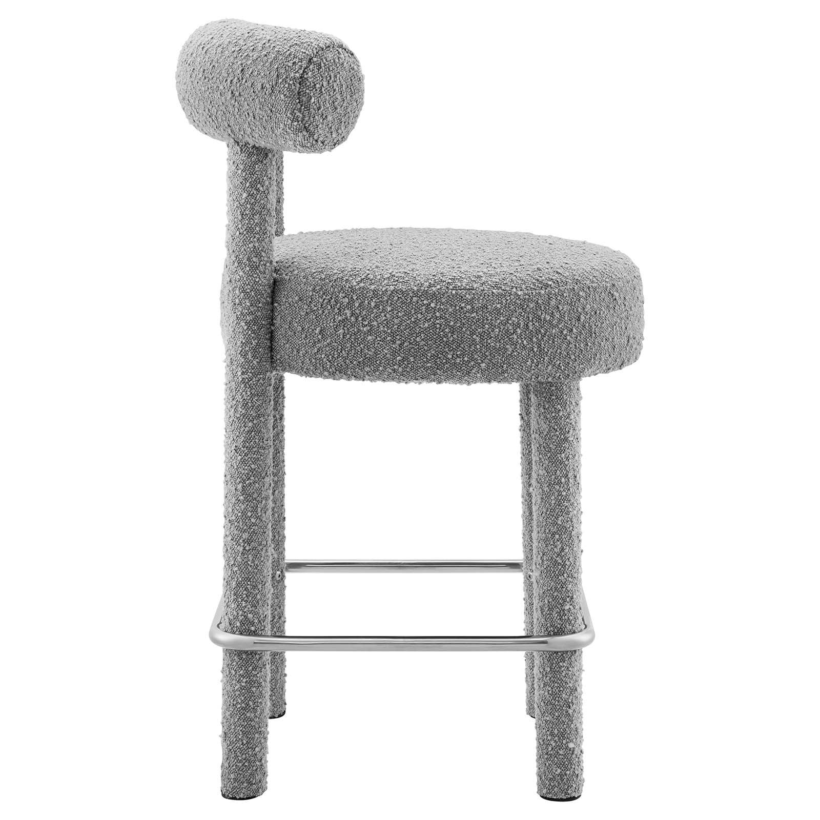 Toulouse Boucle Fabric Counter Stool By Modway - EEI-6383 | Counter Stools | Modishstore - 19