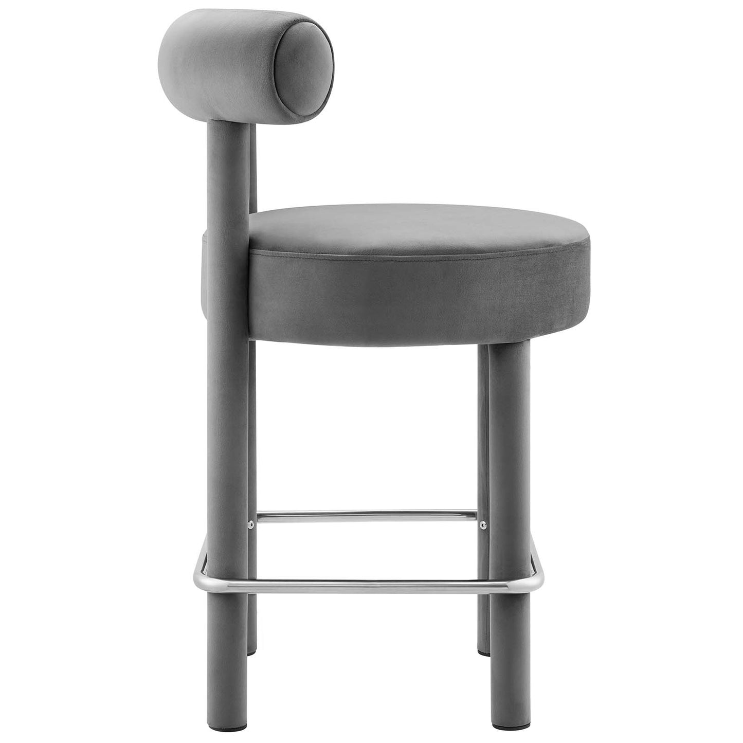 Toulouse Performance Velvet Counter Stool By Modway - EEI-6384 | Counter Stools | Modishstore - 11