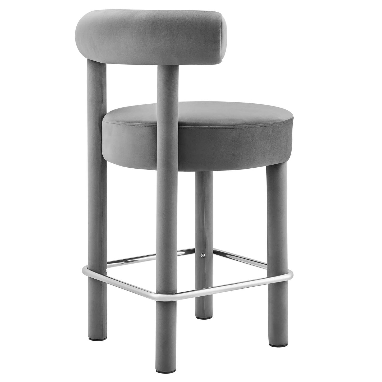 Toulouse Performance Velvet Counter Stool By Modway - EEI-6384 | Counter Stools | Modishstore - 12