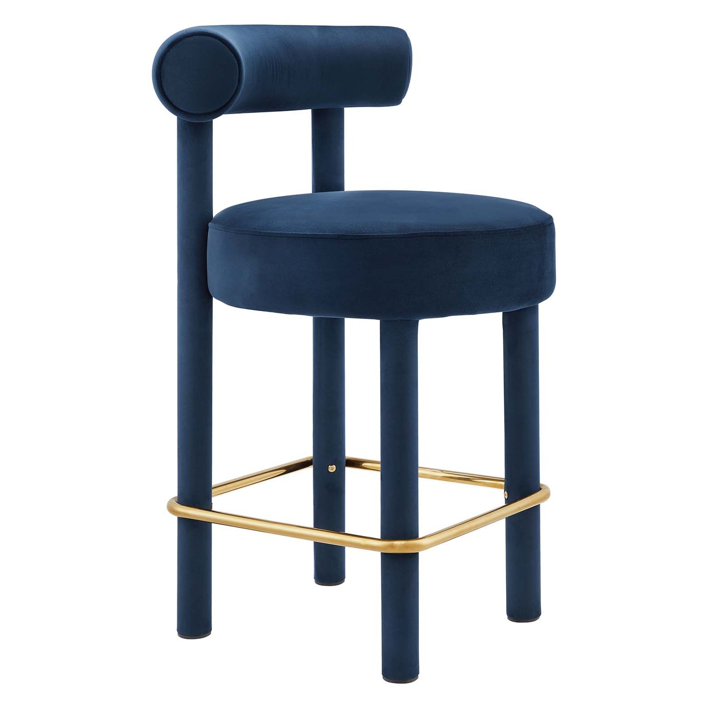 Toulouse Performance Velvet Counter Stool By Modway - EEI-6384 | Counter Stools | Modishstore - 18