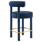 Toulouse Performance Velvet Counter Stool By Modway - EEI-6384 | Counter Stools | Modishstore - 20