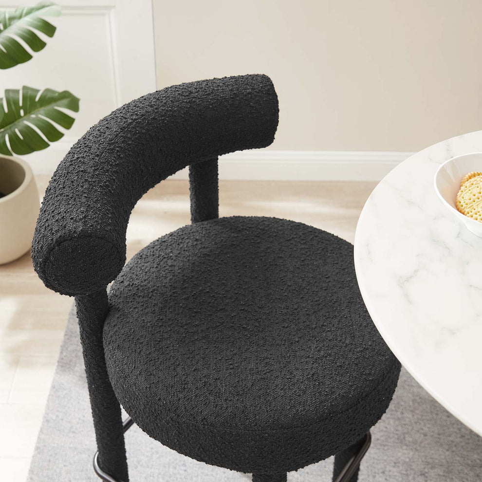 Toulouse Boucle Fabric Bar Stool By Modway - EEI-6385 | Bar Stools | Modishstore - 1
