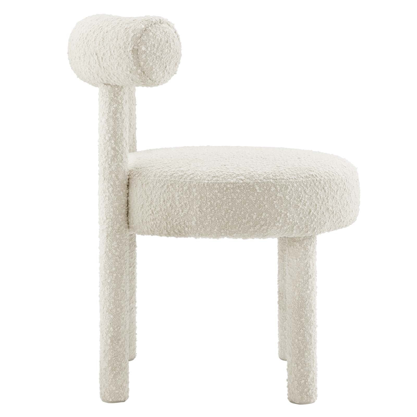 Toulouse Boucle Fabric Dining Chair By Modway - EEI-6387 | Dining Chairs | Modishstore - 11
