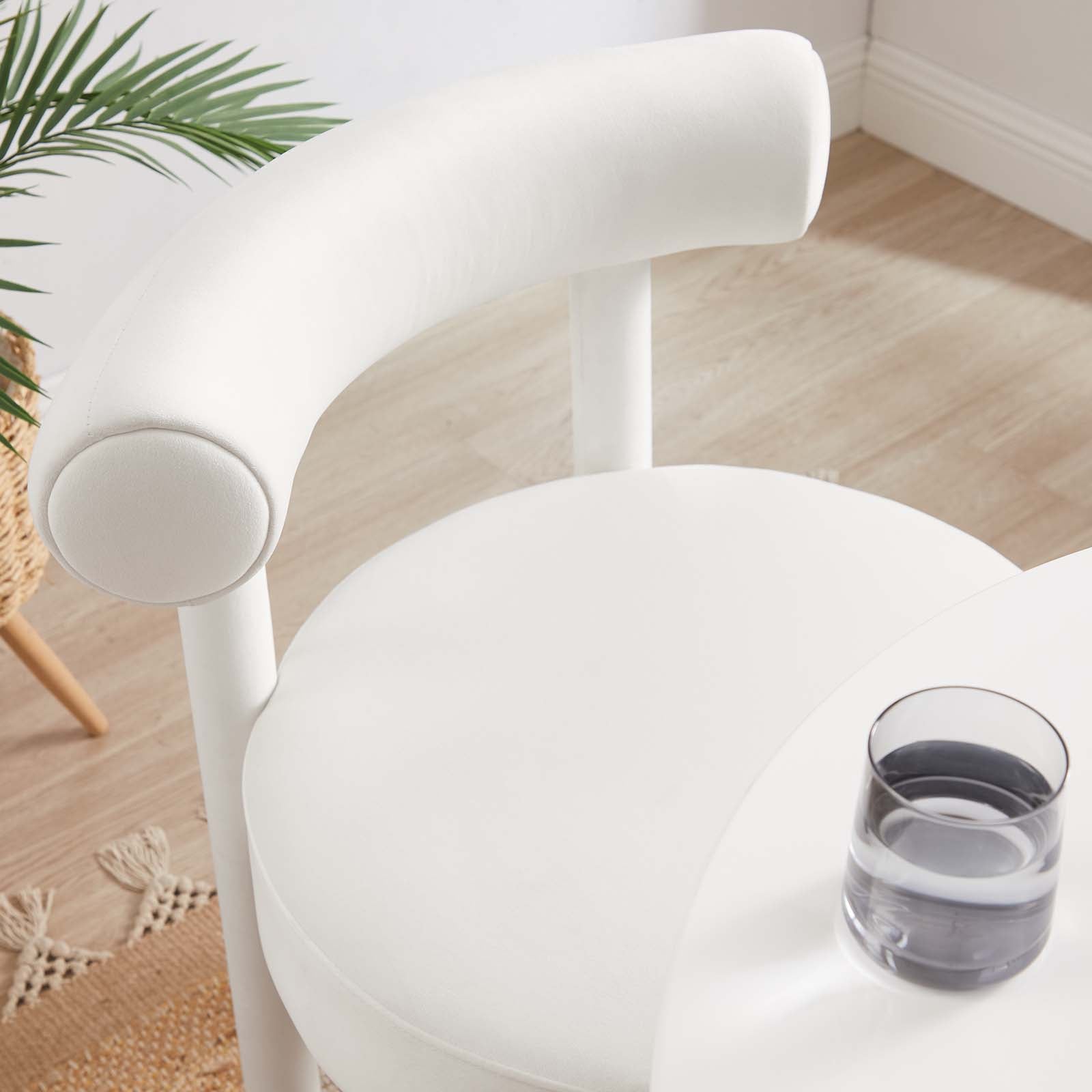Toulouse Performance Velvet Dining Chair By Modway - EEI-6388 | Dining Chairs | Modishstore - 25