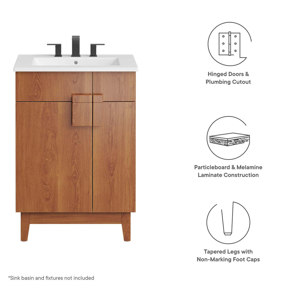 Miles 24” Bathroom Vanity Cabinet (Sink Basin Not Included) By Modway - EEI-6399 | Bathroom Accessories | Modishstore - 23