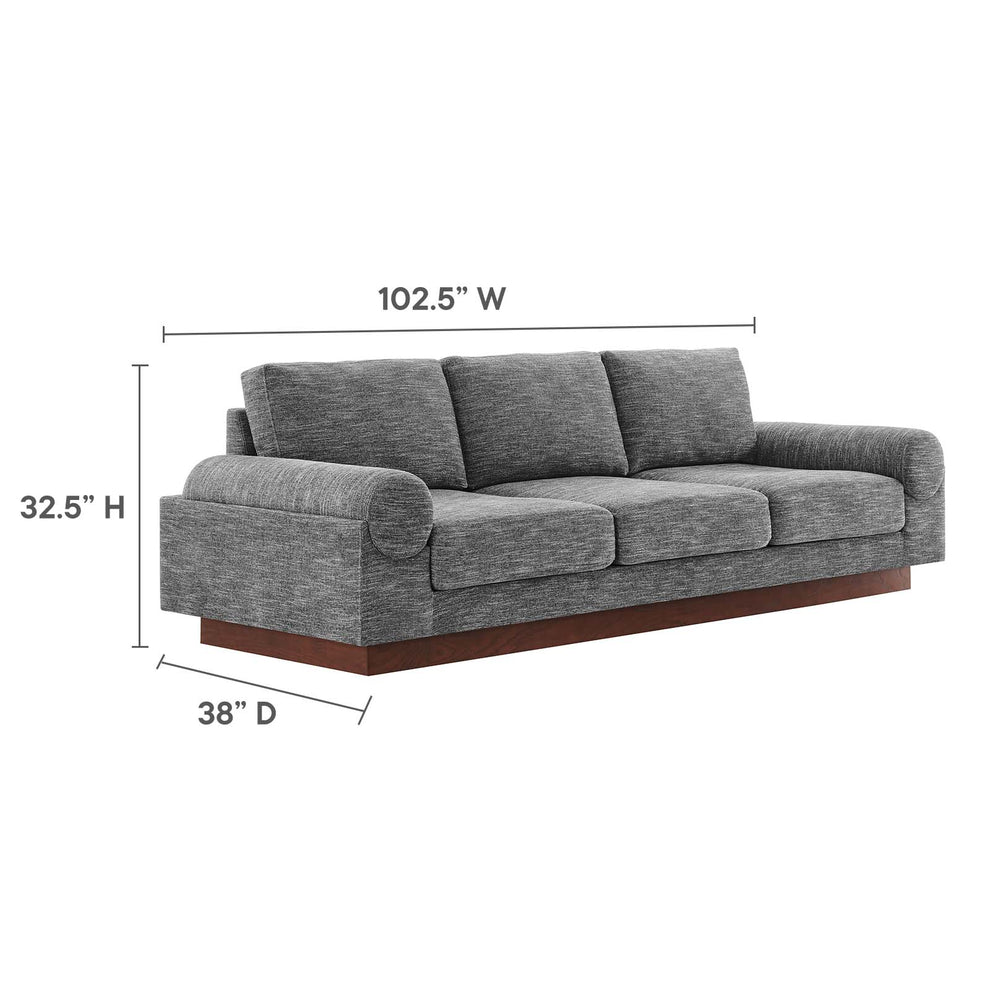 Oasis Upholstered Fabric Sofa By Modway - EEI-6401 | Sofas | Modishstore - 7