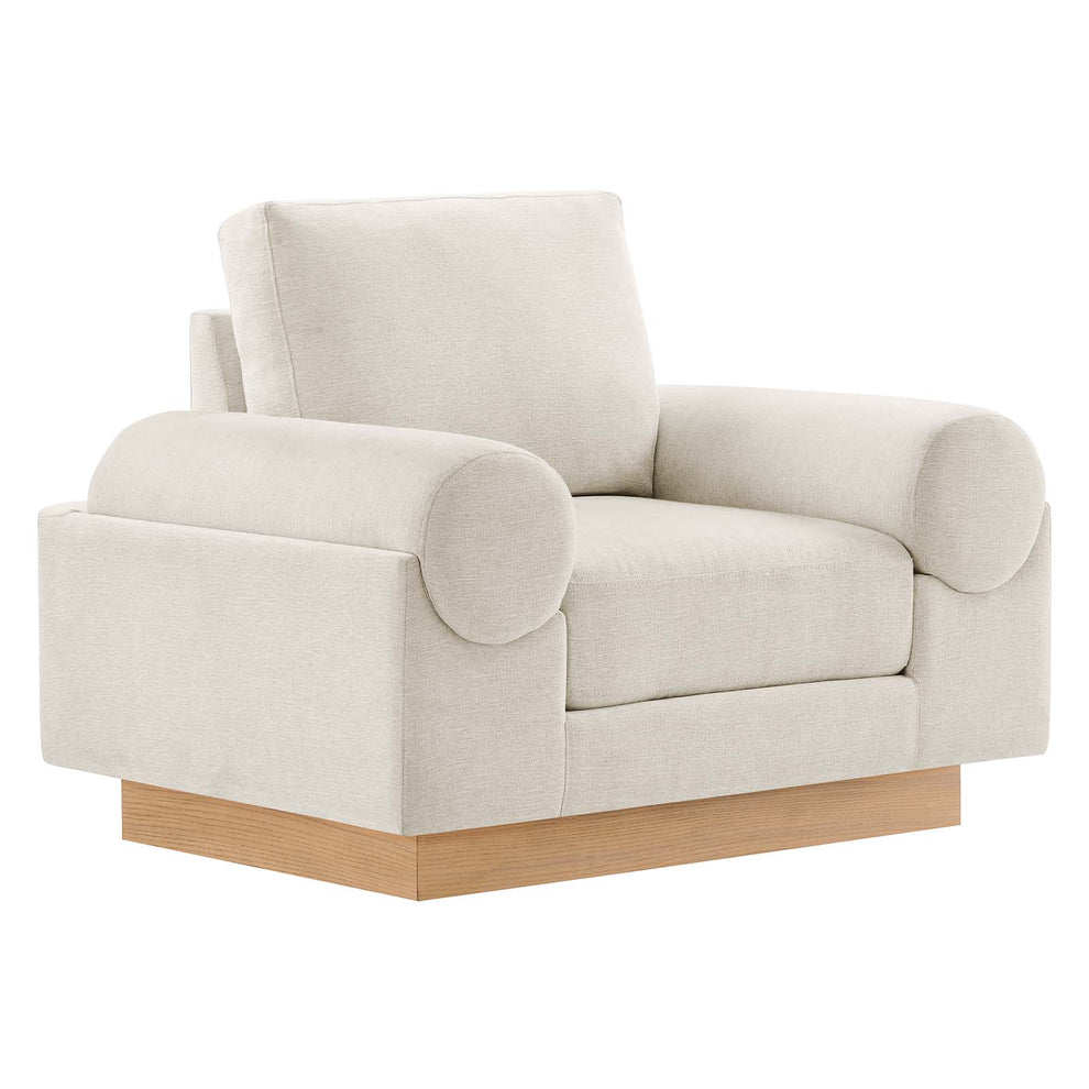 Oasis Upholstered Fabric Armchair By Modway - EEI-6402 | Armchairs | Modishstore - 10