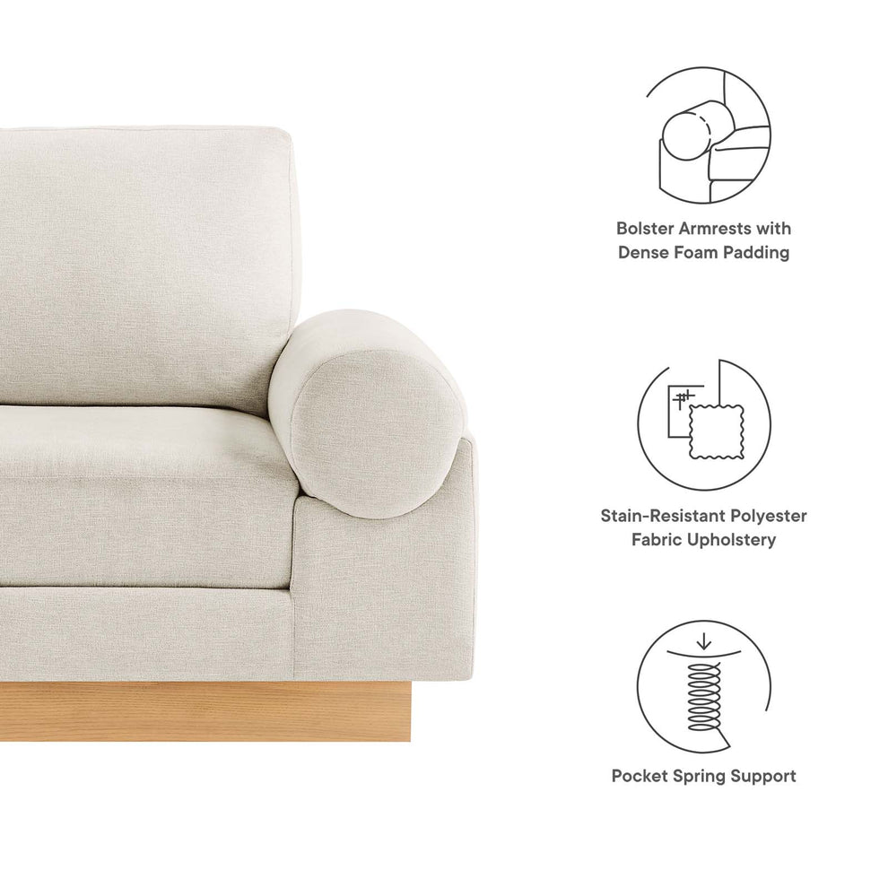 Oasis Upholstered Fabric Armchair By Modway - EEI-6402 | Armchairs | Modishstore - 16