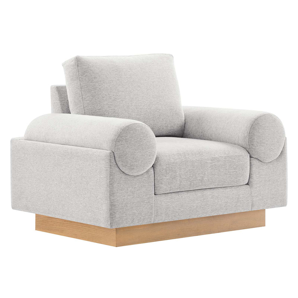 Oasis Upholstered Fabric Armchair By Modway - EEI-6402 | Armchairs | Modishstore - 18
