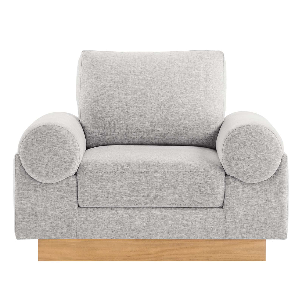 Oasis Upholstered Fabric Armchair By Modway - EEI-6402 | Armchairs | Modishstore - 21