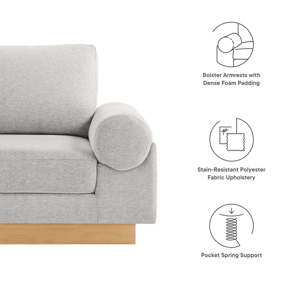 Oasis Upholstered Fabric Armchair By Modway - EEI-6402 | Armchairs | Modishstore - 24
