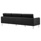 Loft Tufted Vegan Leather Sofa and Ottoman Set By Modway - EEI-6410 | Sofas | Modishstore - 6