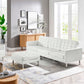 Loft Tufted Vegan Leather Sofa and Ottoman Set By Modway - EEI-6410 | Sofas | Modishstore - 23