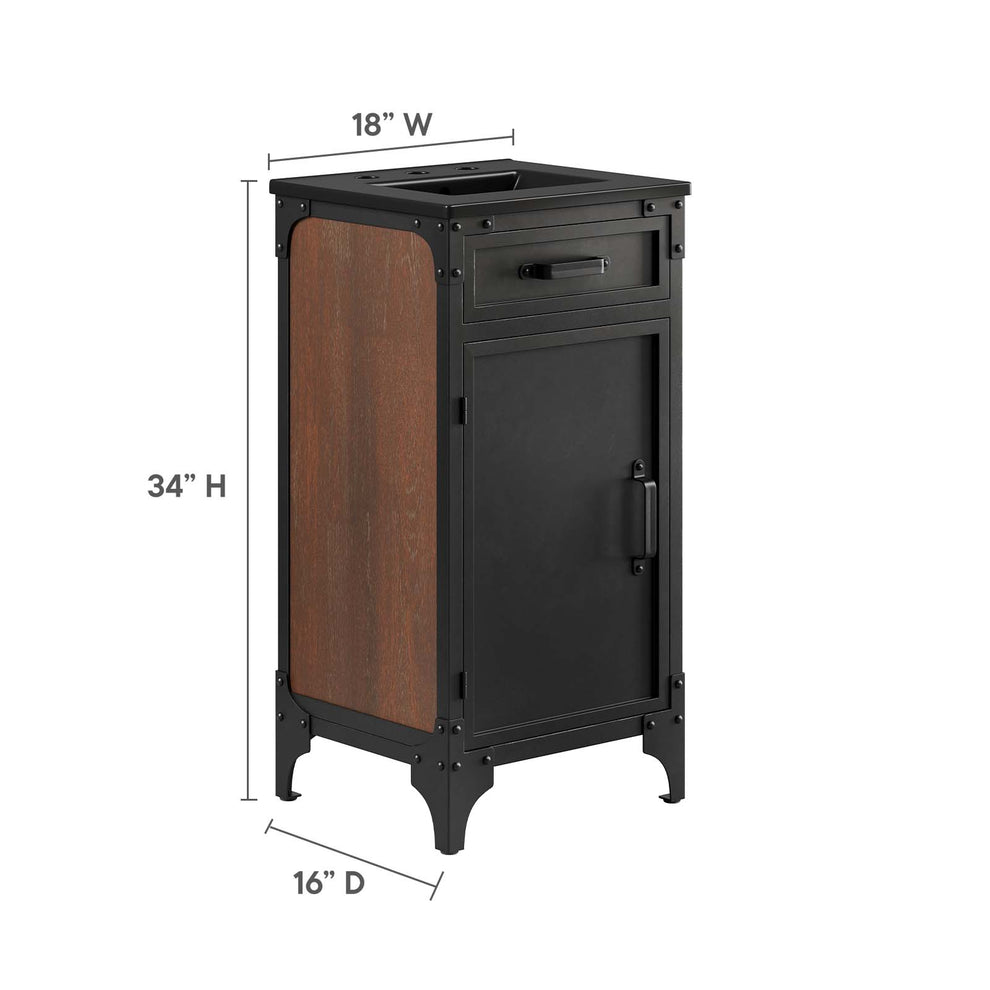 Steamforge 18" Bathroom Vanity By Modway - EEI-6412 | Bathroom Accessories | Modishstore - 5