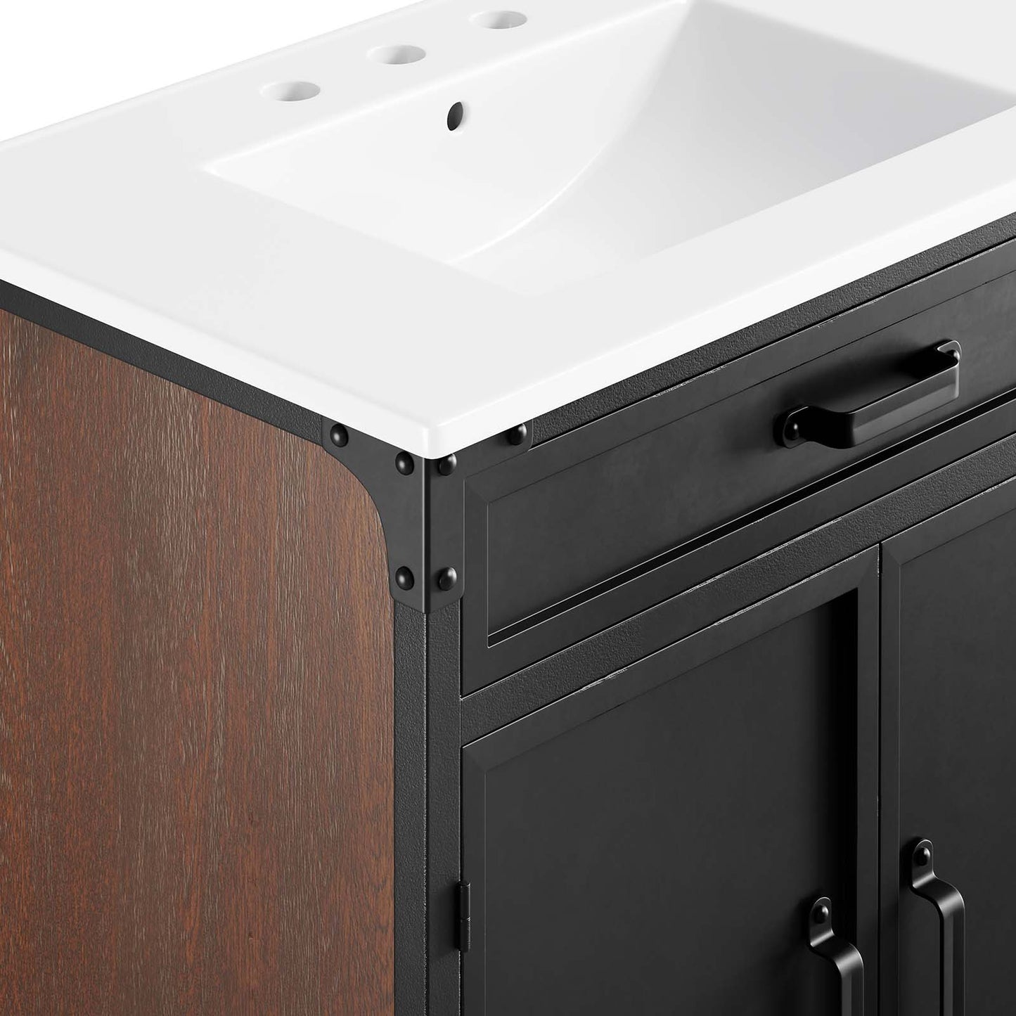 Steamforge 30" Bathroom Vanity By Modway - EEI-6415 | Bathroom Accessories | Modishstore - 4