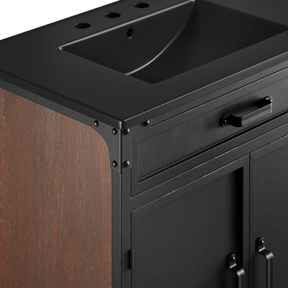 Steamforge 30" Bathroom Vanity By Modway - EEI-6416 | Bathroom Accessories | Modishstore - 4