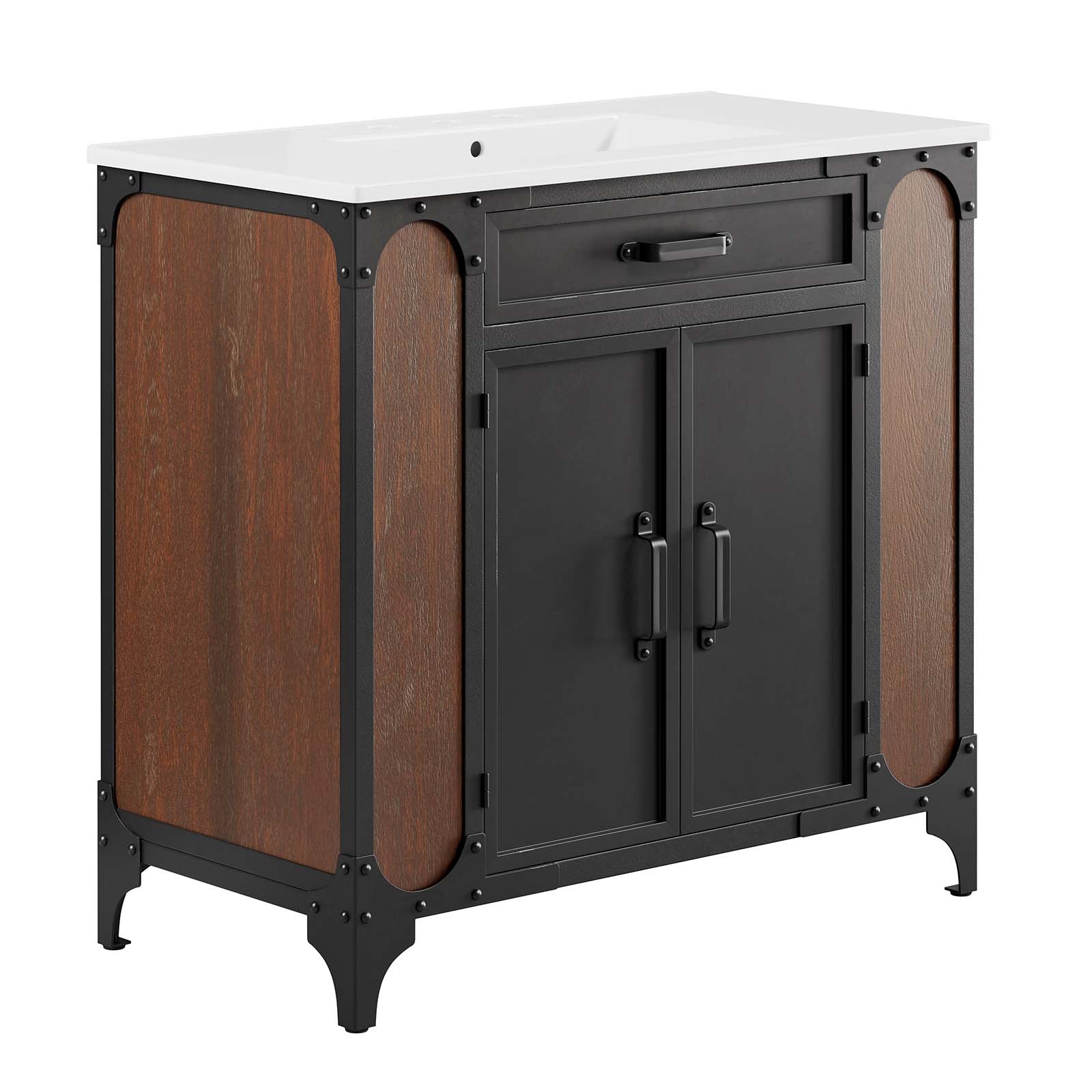 Steamforge 36" Bathroom Vanity By Modway - EEI-6417 | Bathroom Accessories | Modishstore - 1