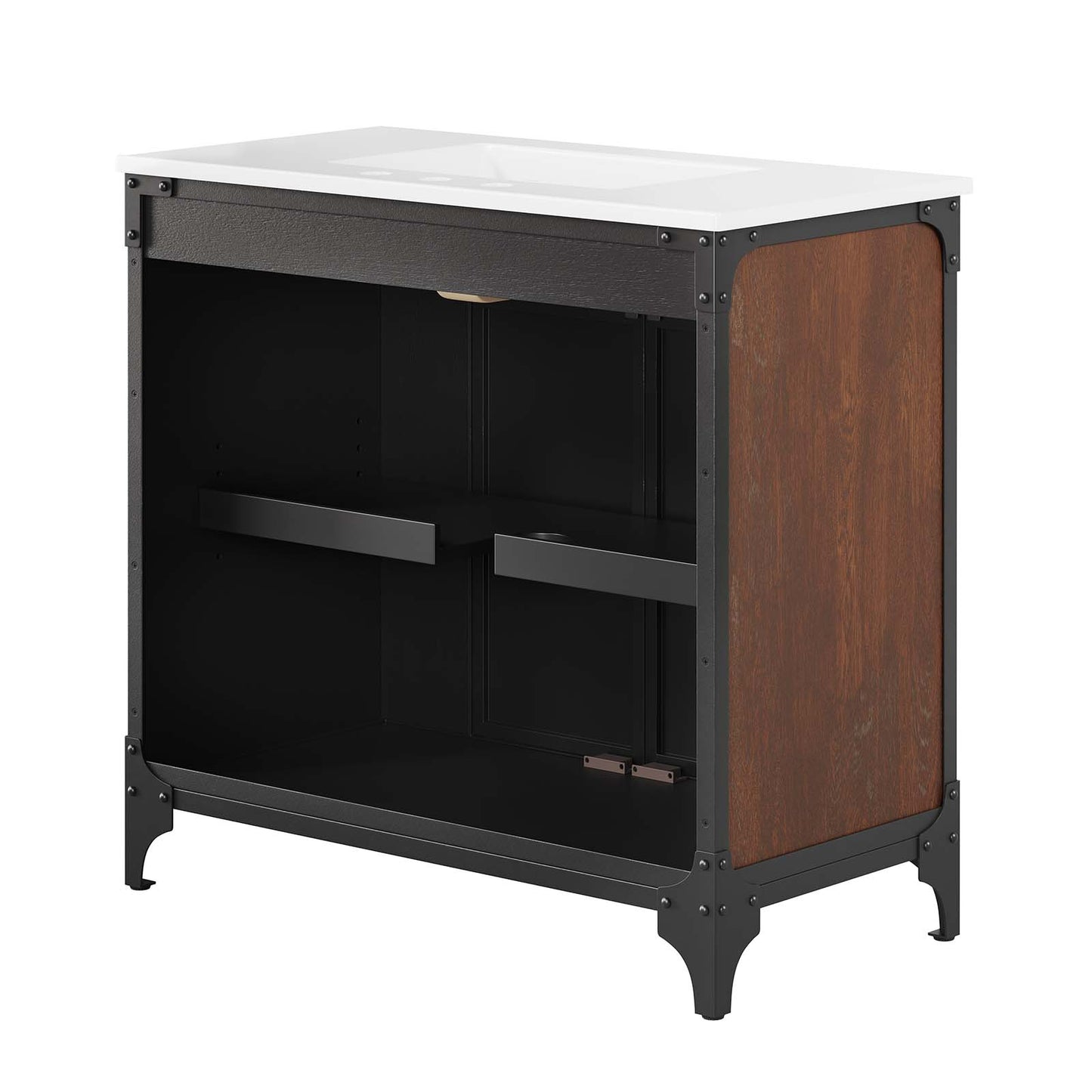 Steamforge 36" Bathroom Vanity By Modway - EEI-6417 | Bathroom Accessories | Modishstore - 8