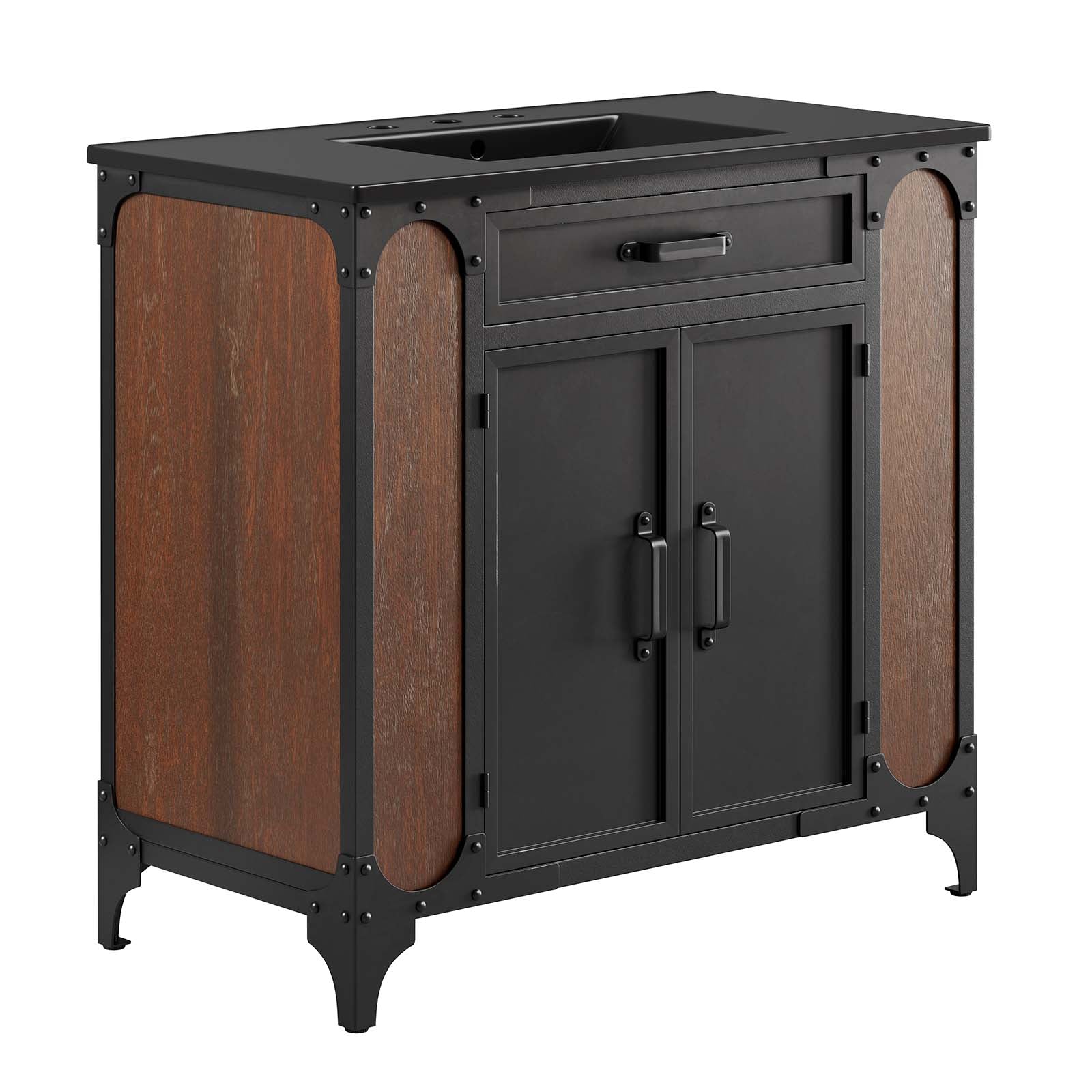 Steamforge 36" Bathroom Vanity By Modway - EEI-6418 | Bathroom Accessories | Modishstore - 1