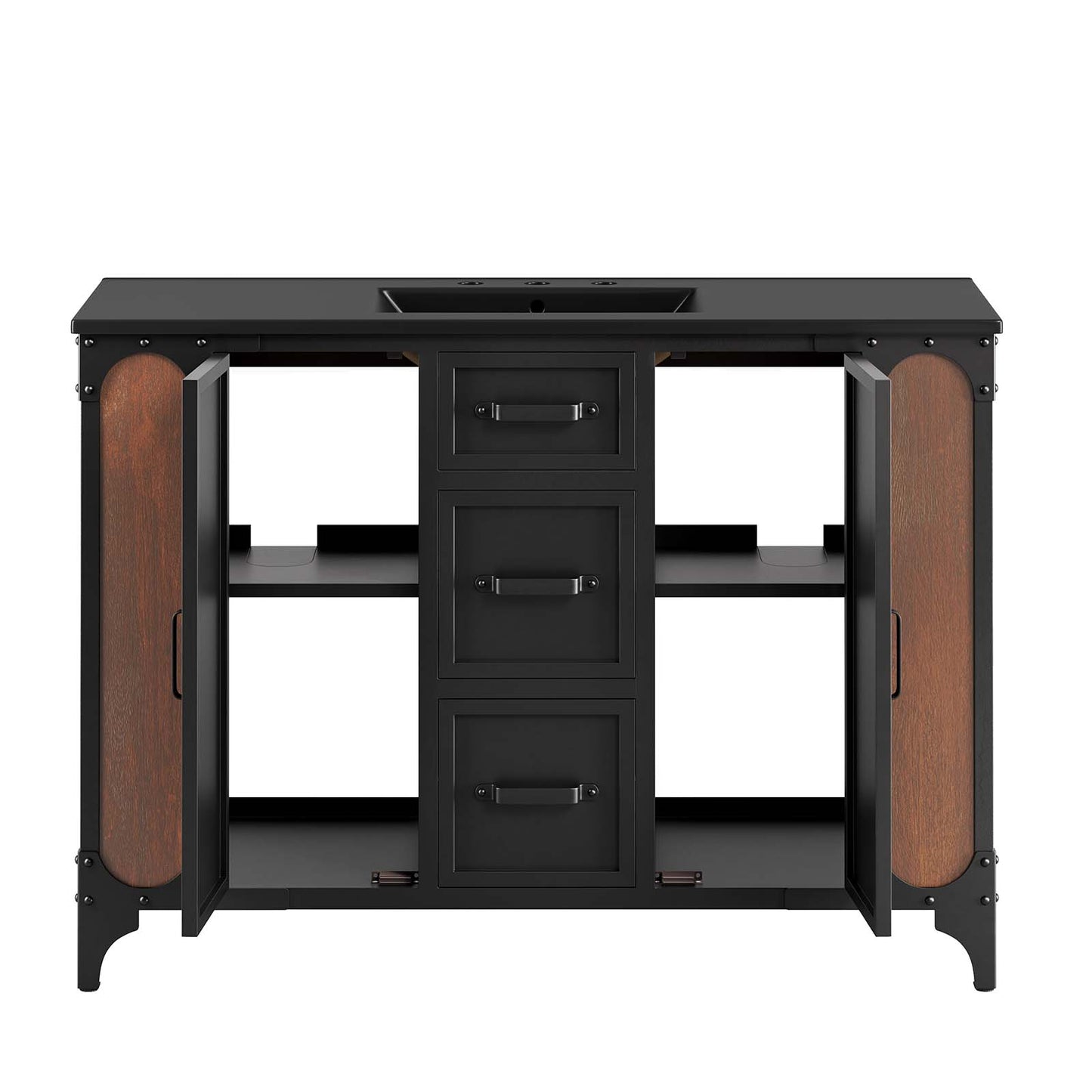 Steamforge 48" Single Sink Bathroom Vanity By Modway - EEI-6420 | Bathroom Accessories | Modishstore - 3