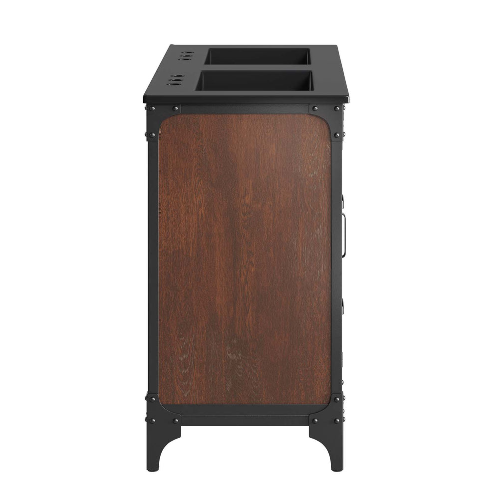 Steamforge 48" Double Sink Bathroom Vanity By Modway - EEI-6422 | Bathroom Accessories | Modishstore - 7