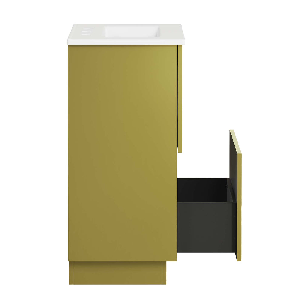Quantum 18" Bathroom Vanity By Modway - EEI-6423 | Bathroom Accessories | Modishstore - 3