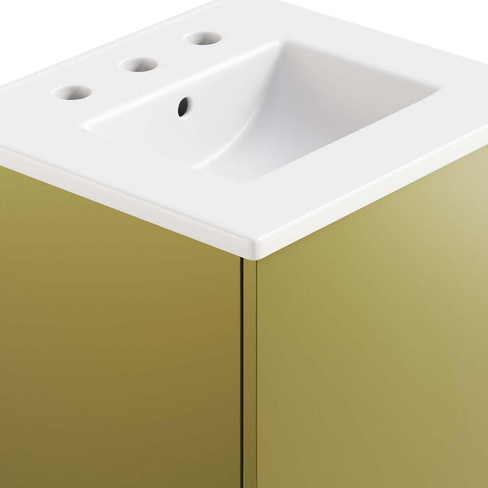 Quantum 18" Bathroom Vanity By Modway - EEI-6423 | Bathroom Accessories | Modishstore - 4