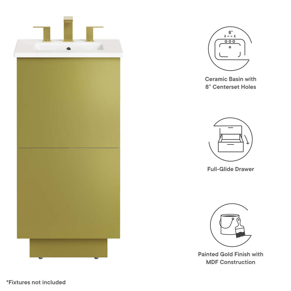 Quantum 18" Bathroom Vanity By Modway - EEI-6423 | Bathroom Accessories | Modishstore - 6