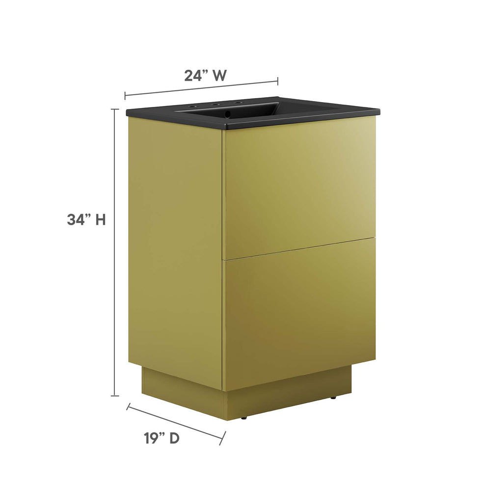 Quantum 24" Bathroom Vanity By Modway - EEI-6426 | Bathroom Accessories | Modishstore - 5