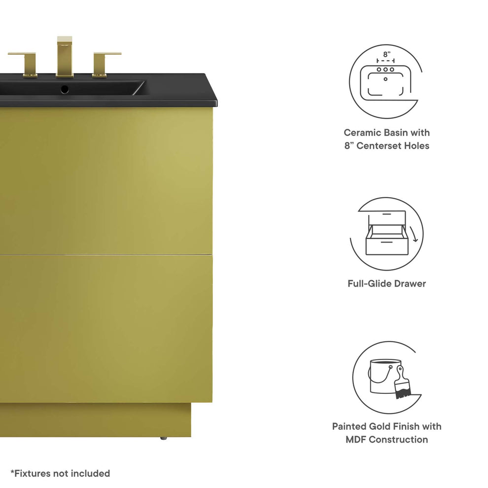 Quantum 30" Bathroom Vanity By Modway - EEI-6428 | Bathroom Accessories | Modishstore - 6