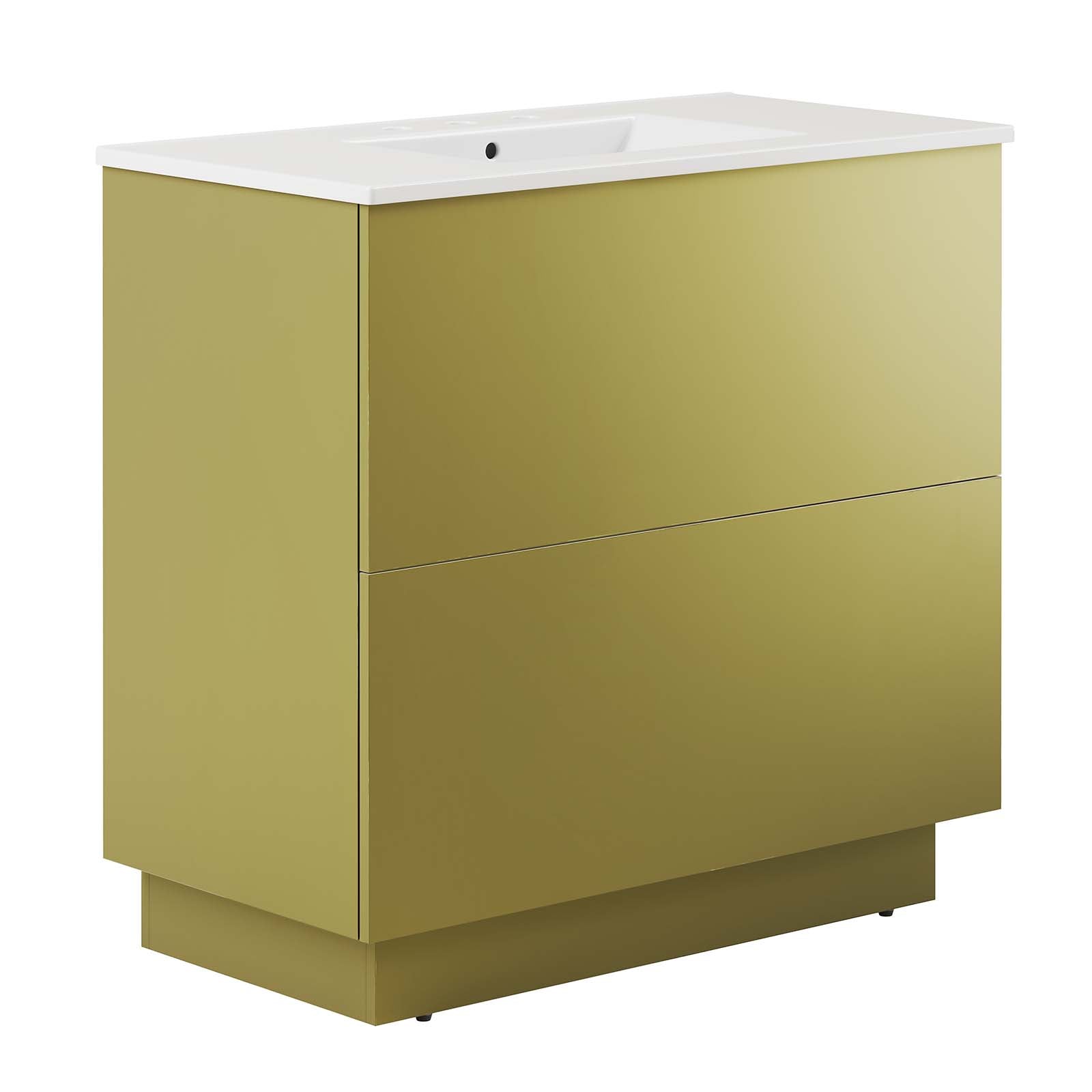 Quantum 36" Bathroom Vanity By Modway - EEI-6429 | Bathroom Accessories | Modishstore - 1