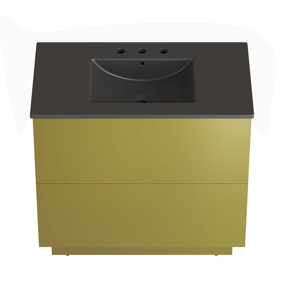 Quantum 36" Bathroom Vanity By Modway - EEI-6430 | Bathroom Accessories | Modishstore - 2