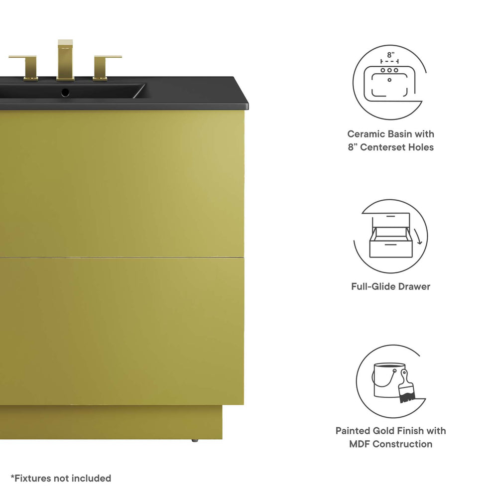 Quantum 36" Bathroom Vanity By Modway - EEI-6430 | Bathroom Accessories | Modishstore - 6