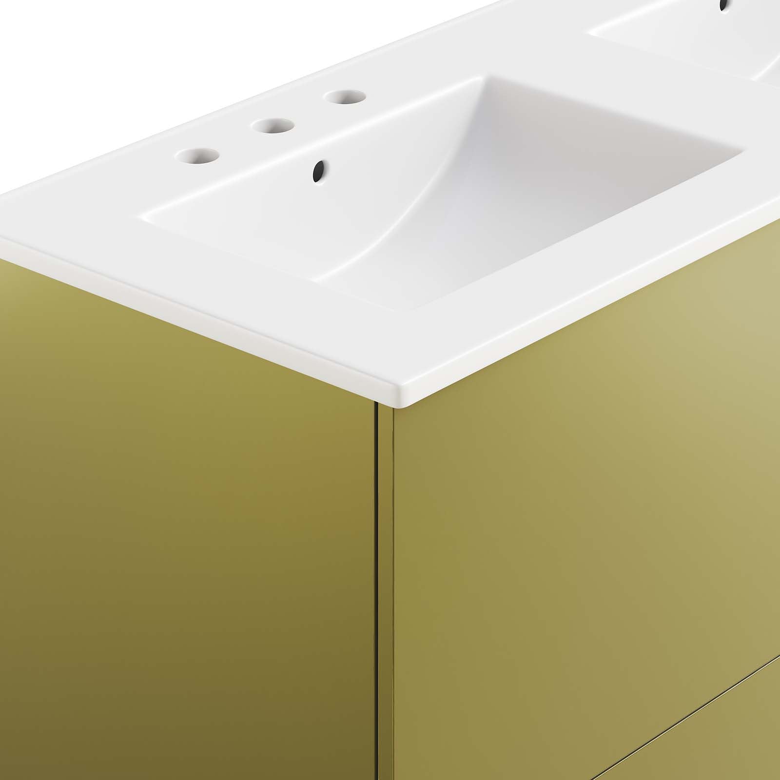 Quantum 48" Double Sink Bathroom Vanity By Modway - EEI-6433 | Bathroom Accessories | Modway - 4