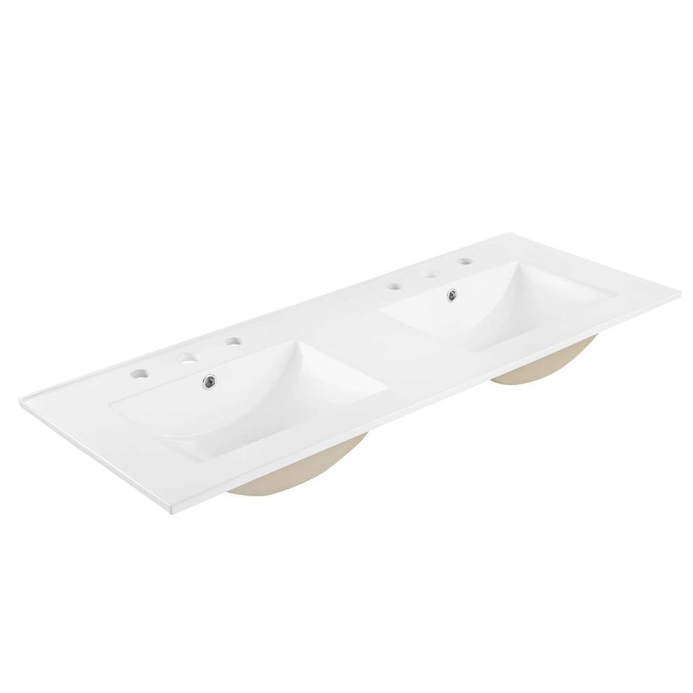 Quantum 48" Double Sink Bathroom Vanity By Modway - EEI-6433 | Bathroom Accessories | Modishstore - 9