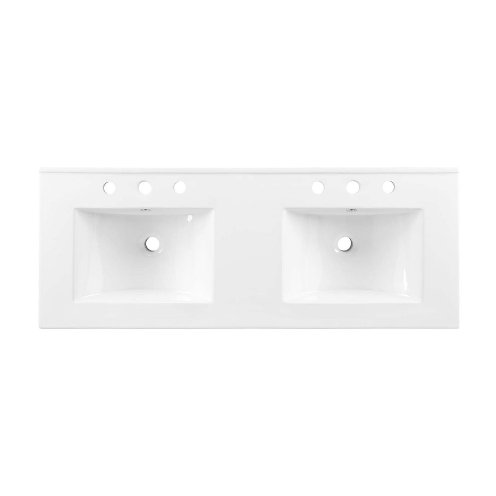 Quantum 48" Double Sink Bathroom Vanity By Modway - EEI-6433 | Bathroom Accessories | Modishstore - 10