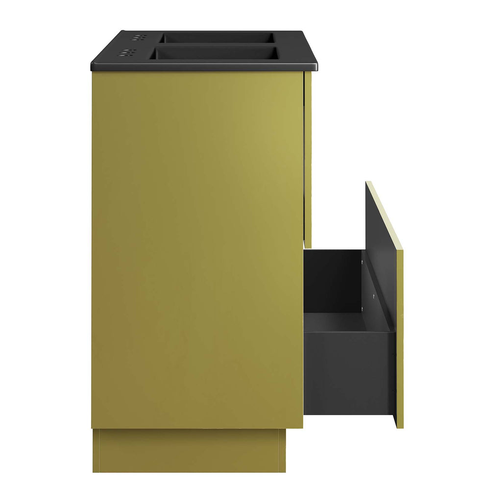 Quantum 48" Double Sink Bathroom Vanity By Modway - EEI-6434 | Bathroom Accessories | Modishstore - 3