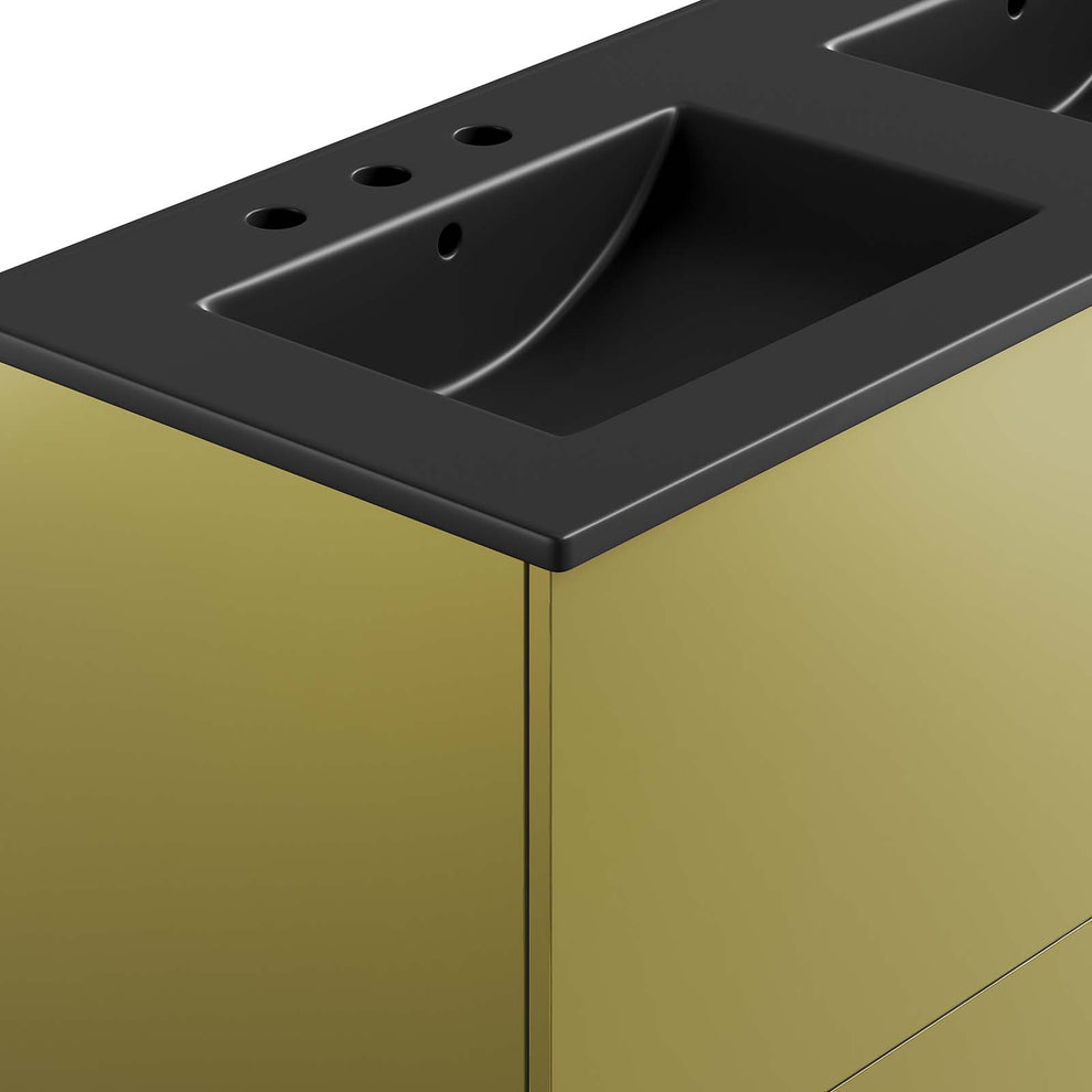 Quantum 48" Double Sink Bathroom Vanity By Modway - EEI-6434 | Bathroom Accessories | Modishstore - 4