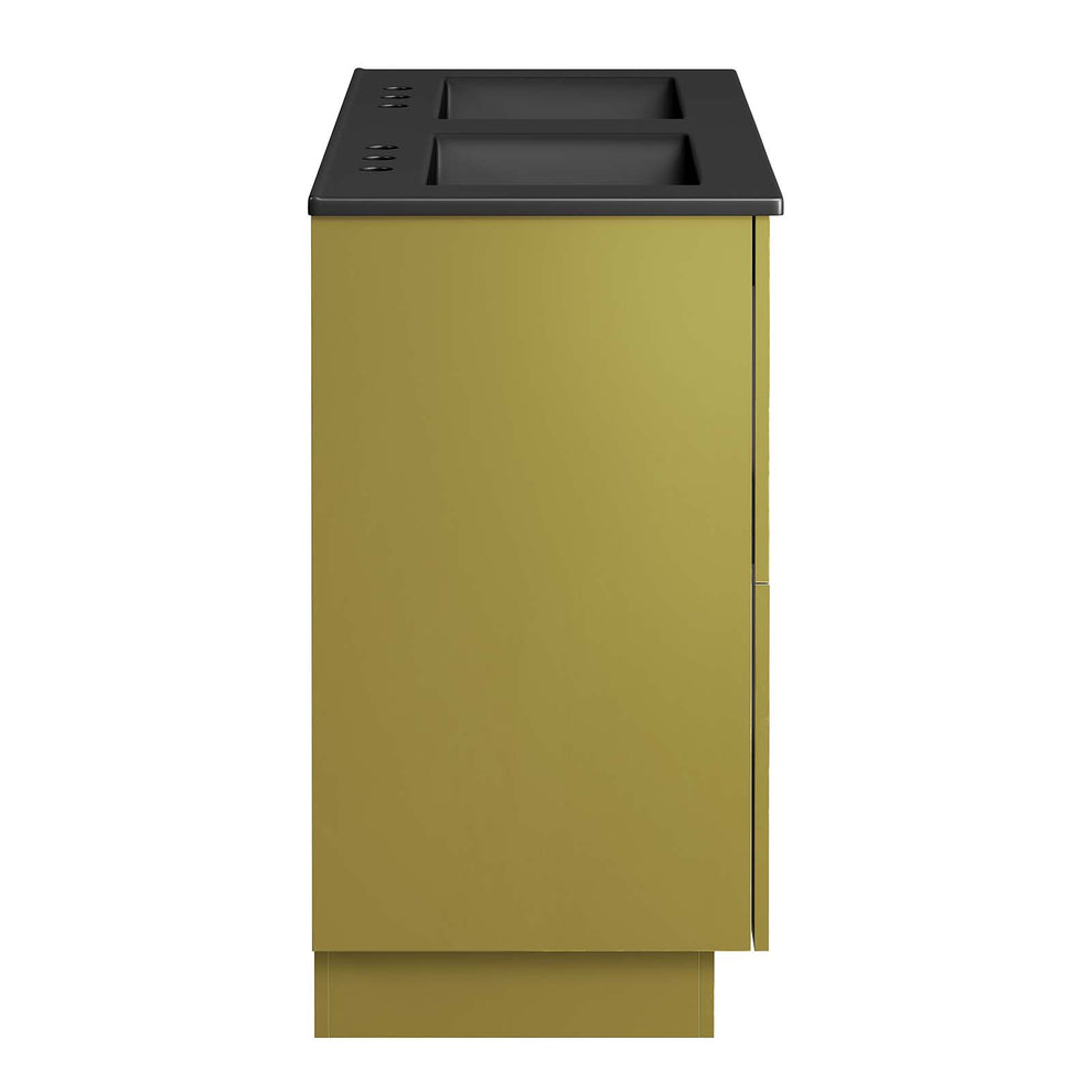Quantum 48" Double Sink Bathroom Vanity By Modway - EEI-6434 | Bathroom Accessories | Modishstore - 7