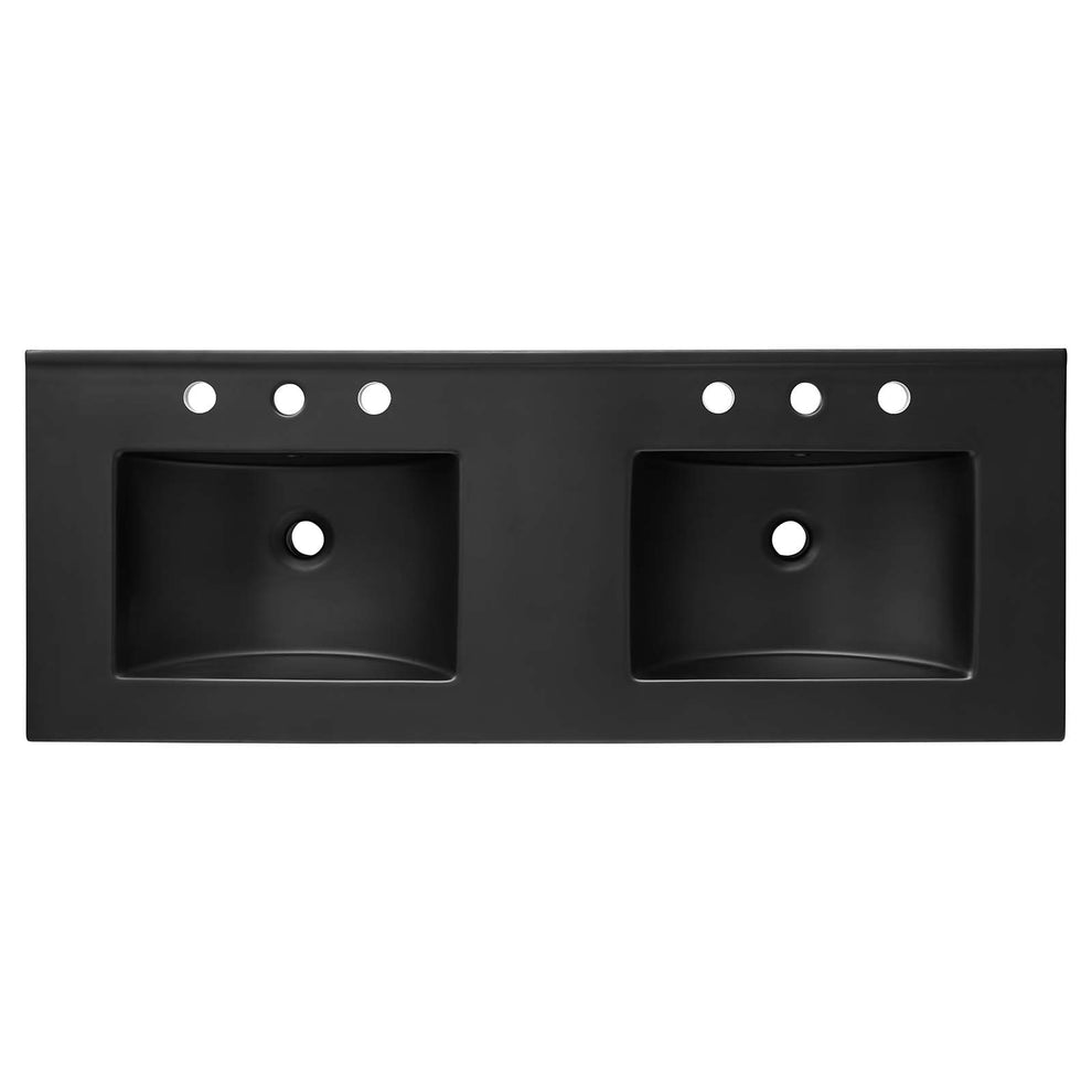Quantum 48" Double Sink Bathroom Vanity By Modway - EEI-6434 | Bathroom Accessories | Modishstore - 10