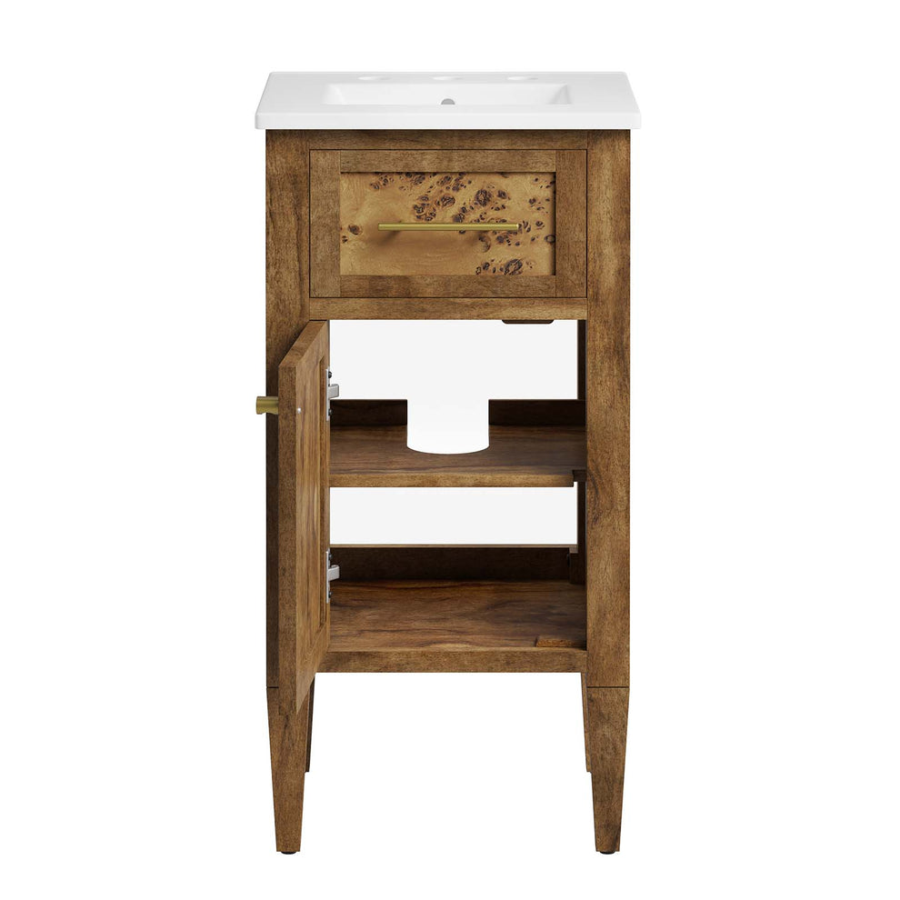Elysian 18" Wood Bathroom Vanity By Modway - EEI-6436 | Bathroom Accessories | Modishstore - 3