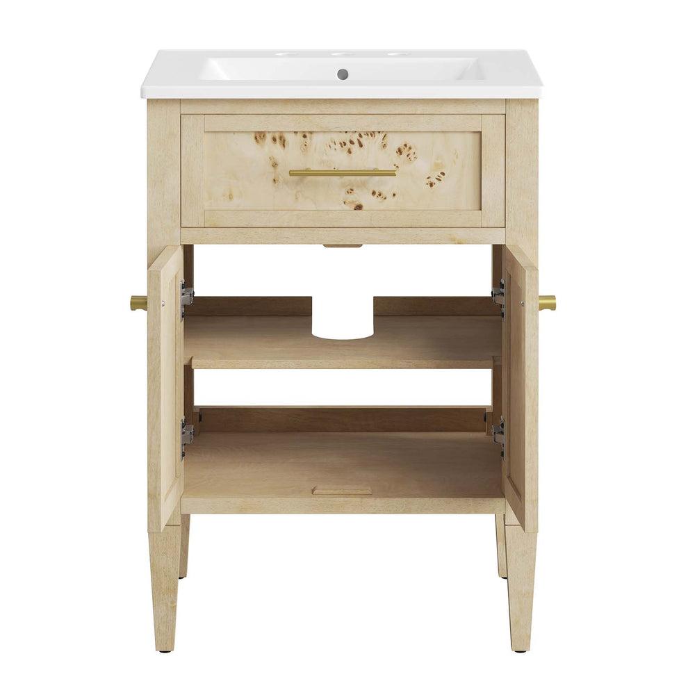 Elysian 24" Wood Bathroom Vanity By Modway - EEI-6439 | Bathroom Accessories | Modishstore - 3