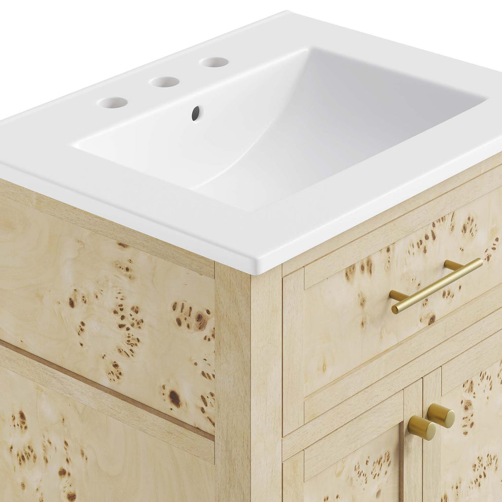 Elysian 24" Wood Bathroom Vanity By Modway - EEI-6439 | Bathroom Accessories | Modishstore - 4