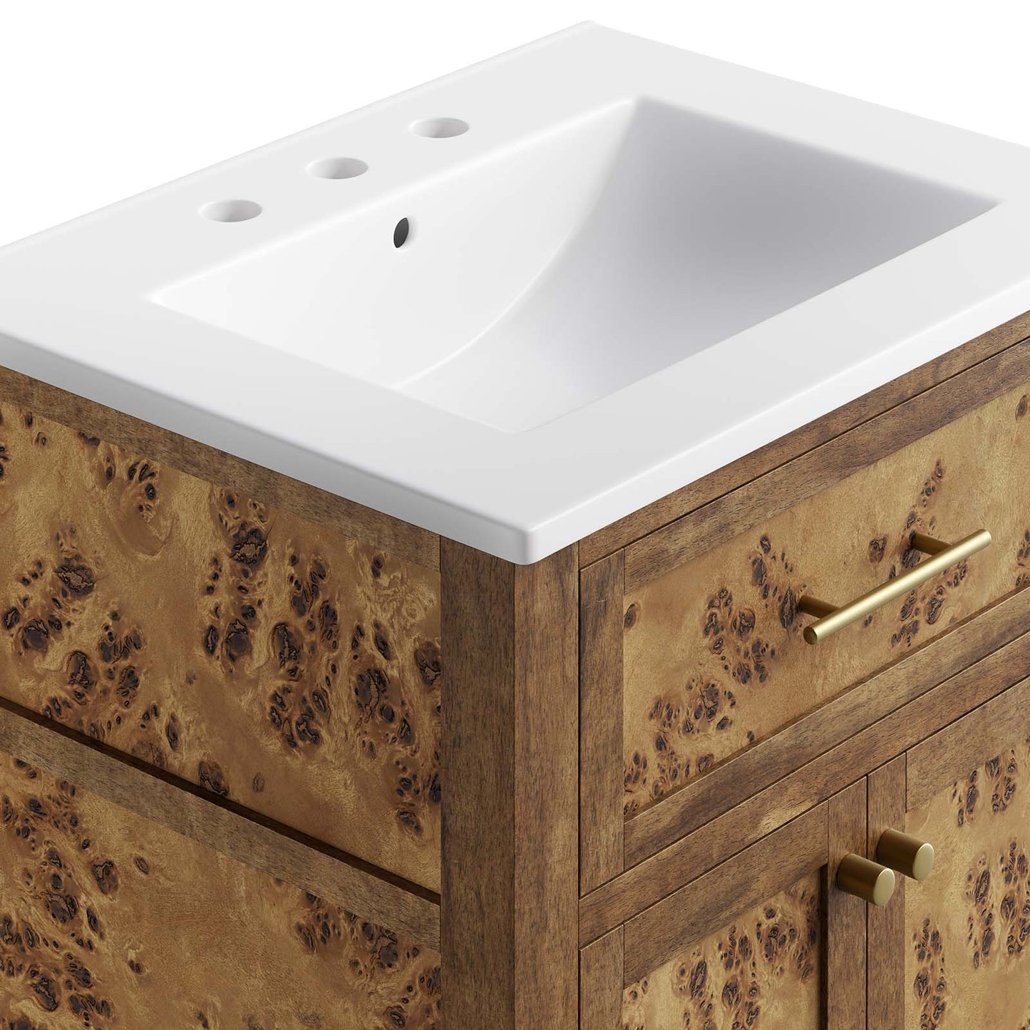 Elysian 24" Wood Bathroom Vanity By Modway - EEI-6440 | Bathroom Accessories | Modishstore - 4