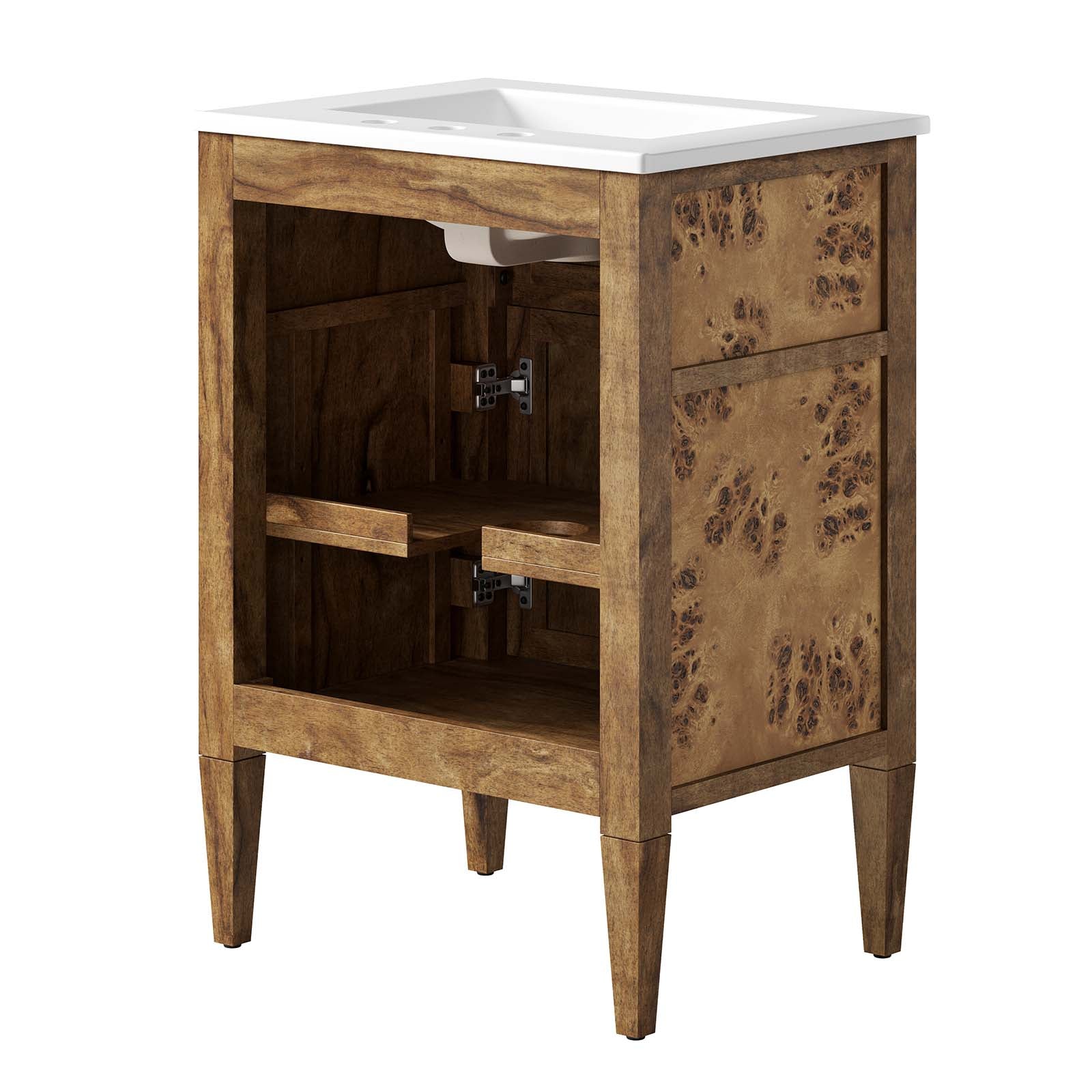 Elysian 24" Wood Bathroom Vanity By Modway - EEI-6440 | Bathroom Accessories | Modishstore - 8