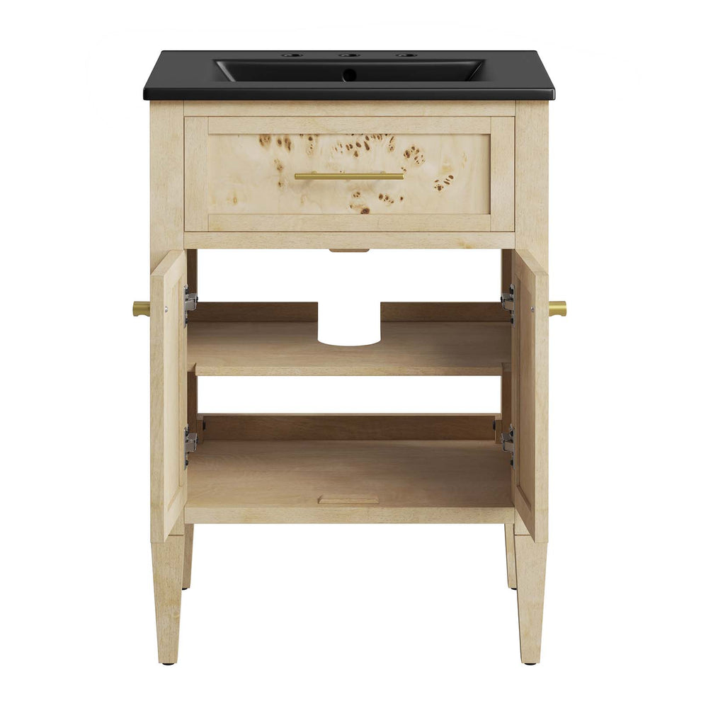 Elysian 24" Wood Bathroom Vanity By Modway - EEI-6441 | Bathroom Accessories | Modishstore - 3
