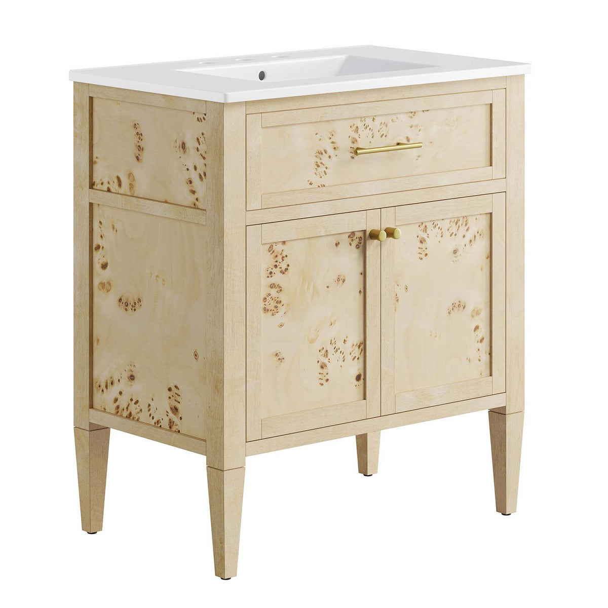 Elysian 30" Wood Bathroom Vanity By Modway - EEI-6443 | Bathroom Accessories | Modishstore - 1