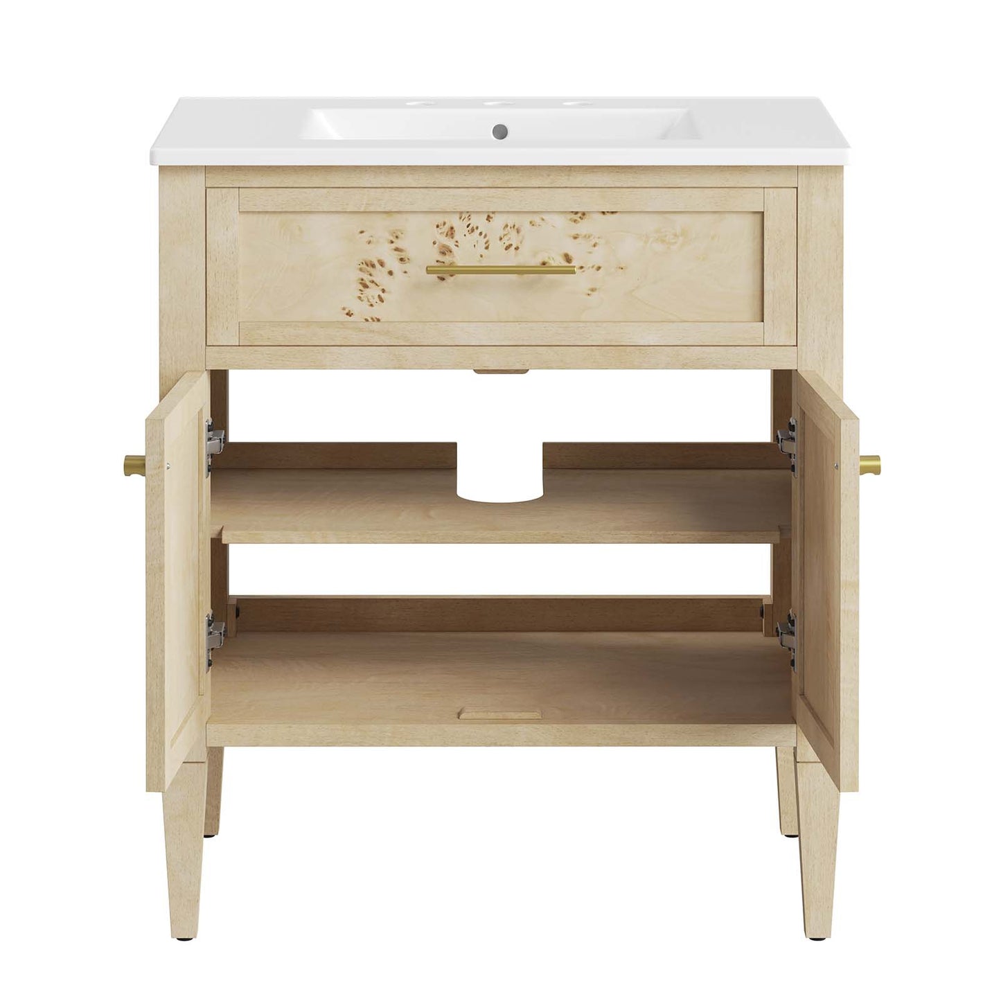 Elysian 30" Wood Bathroom Vanity By Modway - EEI-6443 | Bathroom Accessories | Modishstore - 3