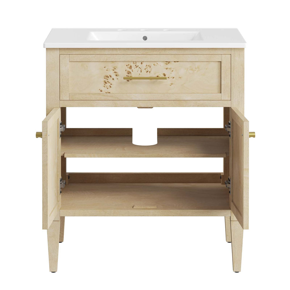 Elysian 30" Wood Bathroom Vanity By Modway - EEI-6443 | Bathroom Accessories | Modishstore - 3